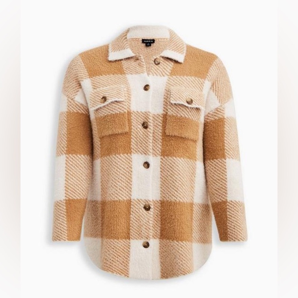 Torrid Plaid Shacket